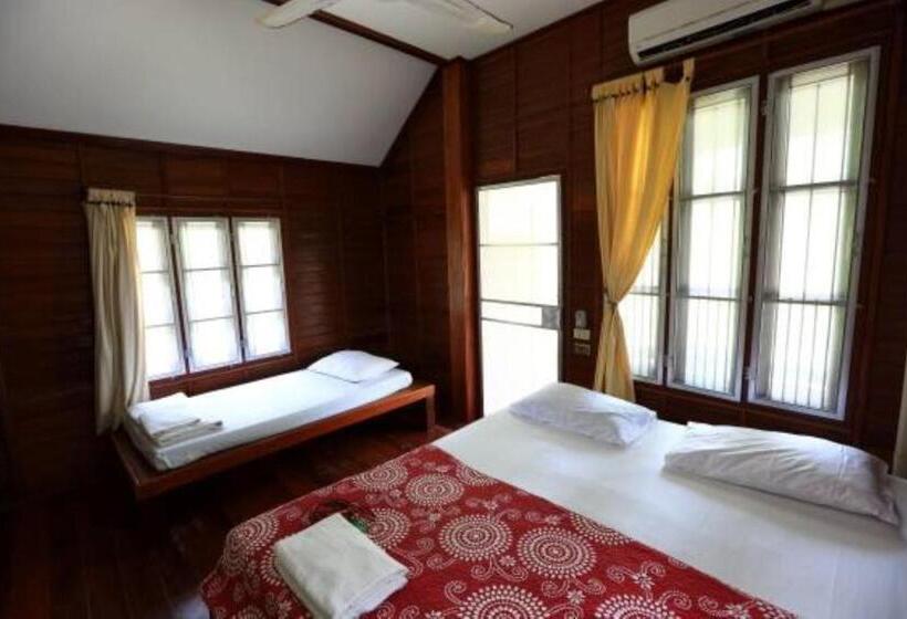 غرفة عائلية مطلّة علي الحديقة, Tubtim Resort