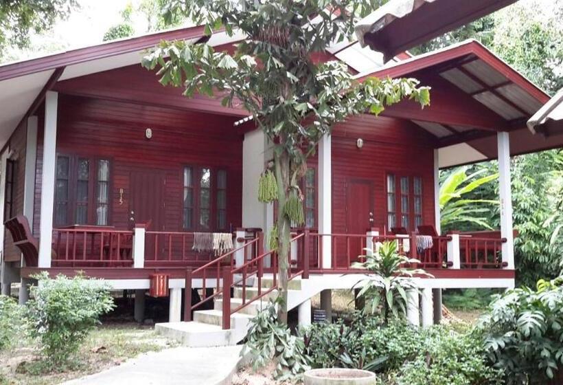 غرفة عائلية مطلّة علي الحديقة, Tubtim Resort