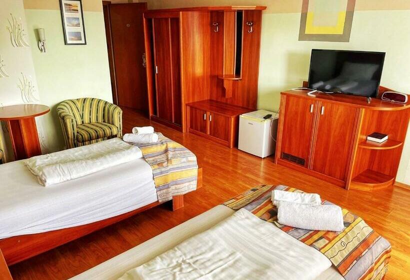 اتاق استاندارد با بالکن, Alkotmány Vendégház