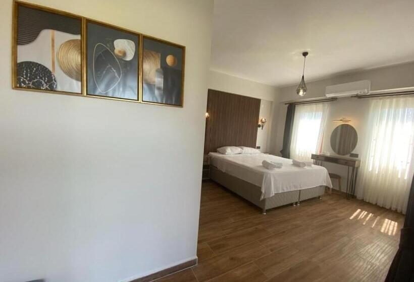 اتاق لوکس با چشم‌انداز باغ, Tinos Otel & Bağ Evi 12 Yaş üstü