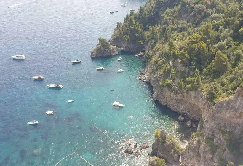 Standard Neljän Hengen Huone Merinäkymä, Amalfi Rooms & Suite Duoglio Beach   Seaview