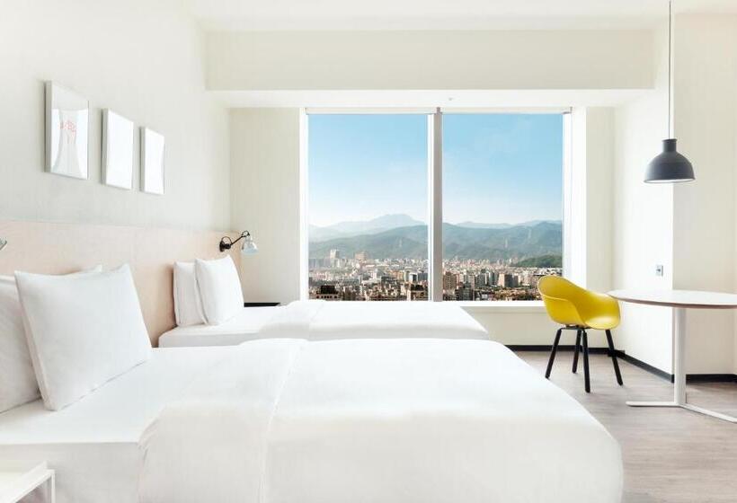 اتاق استاندارد با چشمانداز رودخانه, Amba Taipei Songshan