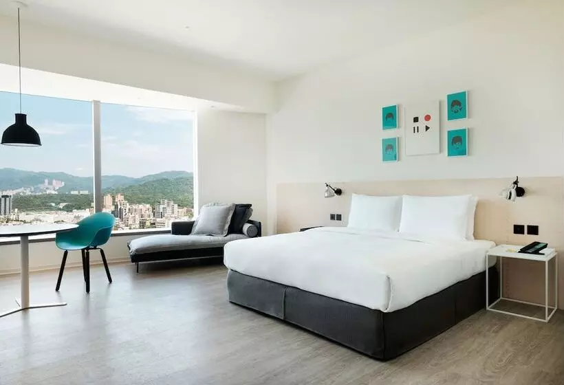 اتاق استاندارد با تخت دوبل, Amba Taipei Songshan