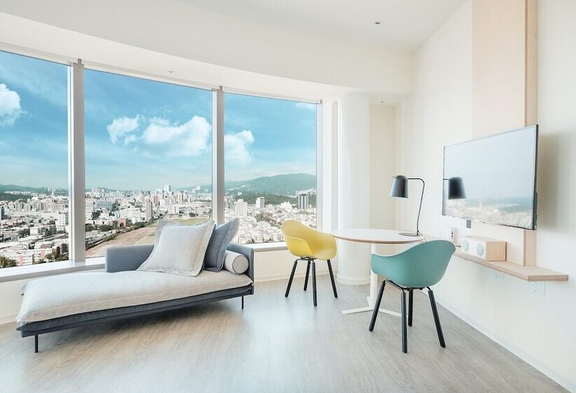 اتاق استاندارد با چشمانداز رودخانه, Amba Taipei Songshan
