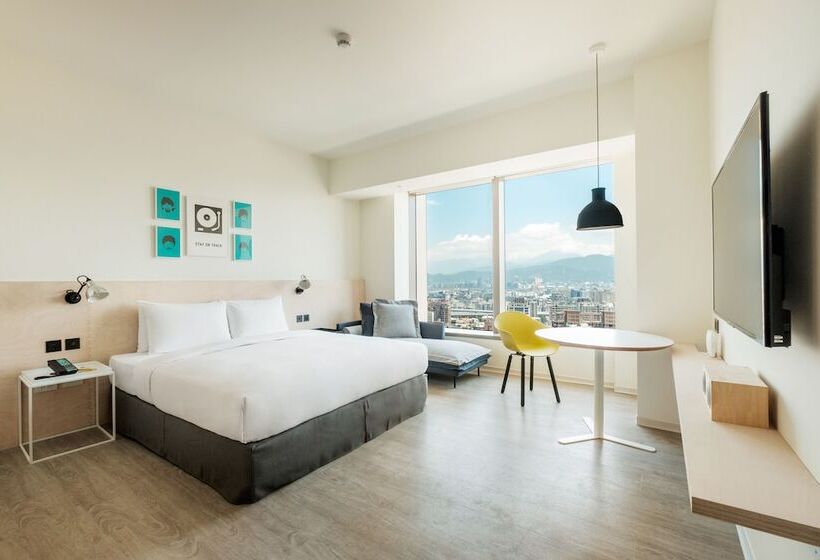 اتاق استاندارد با تخت دوبل, Amba Taipei Songshan