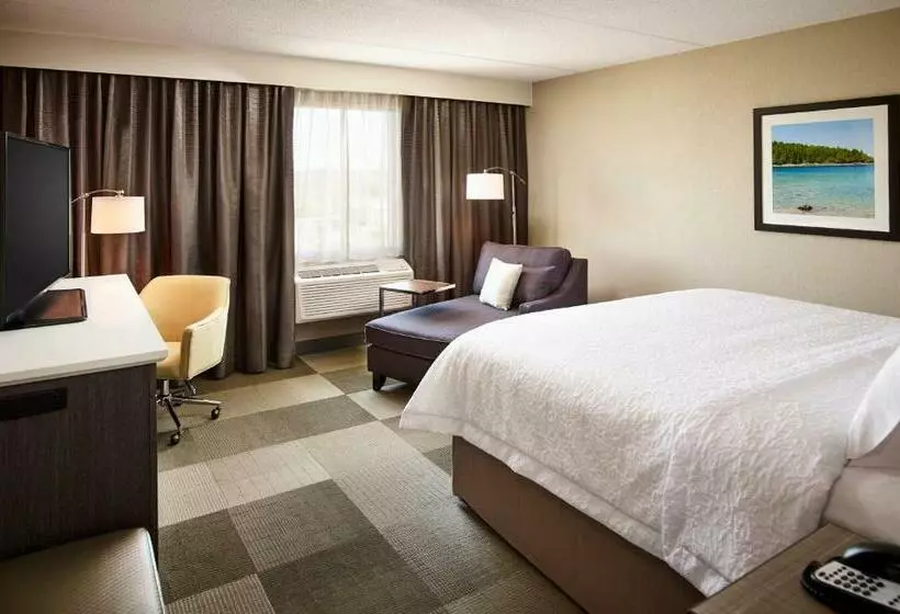 キングサイズベッドのスタンダードルーム, Hampton Inn By Hilton Sarnia/point Edward