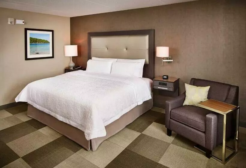 身障者適用キングサイズベッドルーム, Hampton Inn By Hilton Sarnia/point Edward