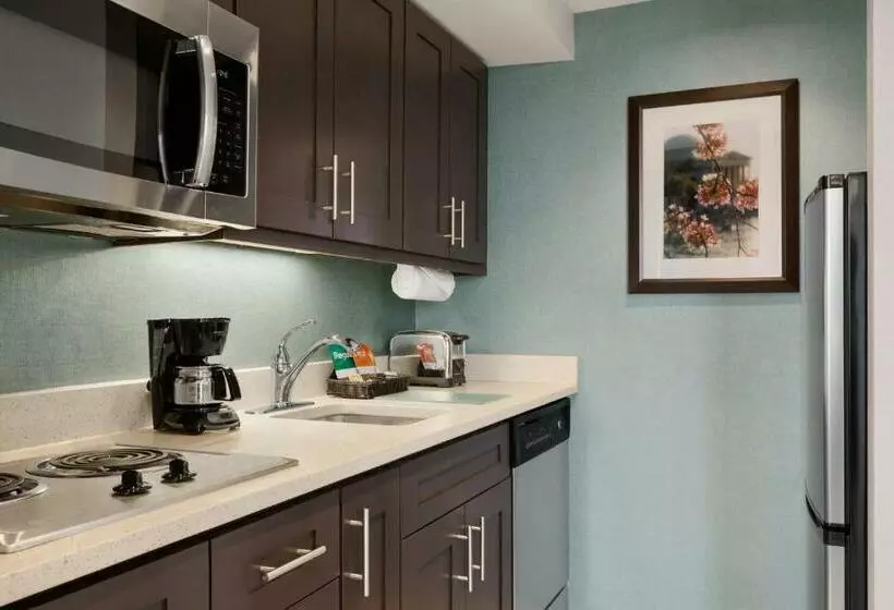 キングサイズベッドのデラックススイート, Homewood Suites By Hilton Washington Dc Convention Center