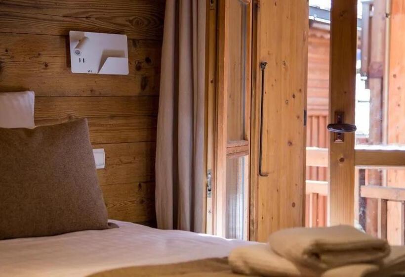 标准间带露台, Chalet K120 Village Du Praz Courchevel