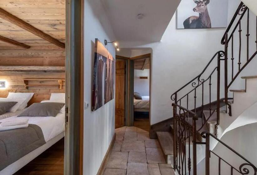 标准间带露台, Chalet K120 Village Du Praz Courchevel