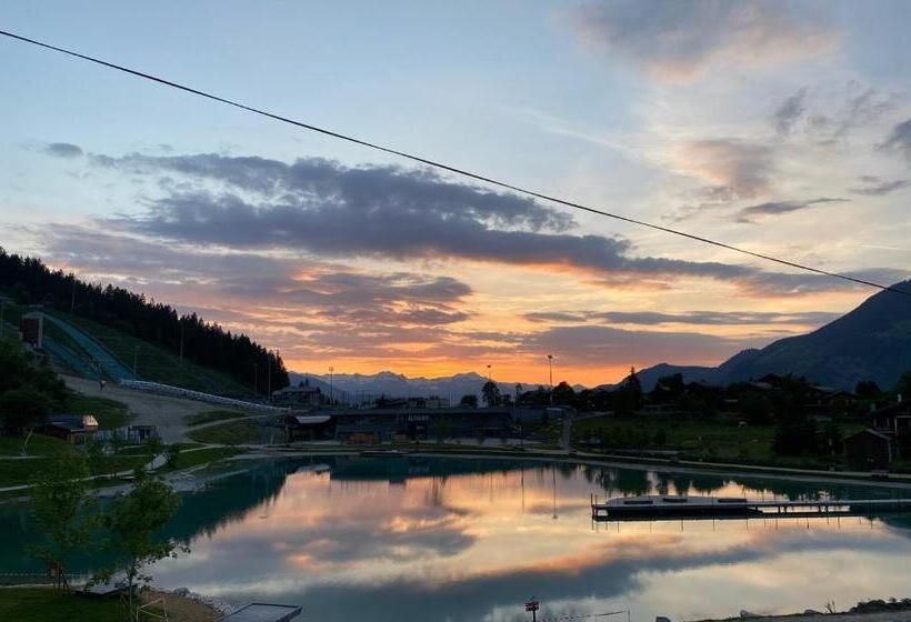 标准间带露台, Chalet K120 Village Du Praz Courchevel