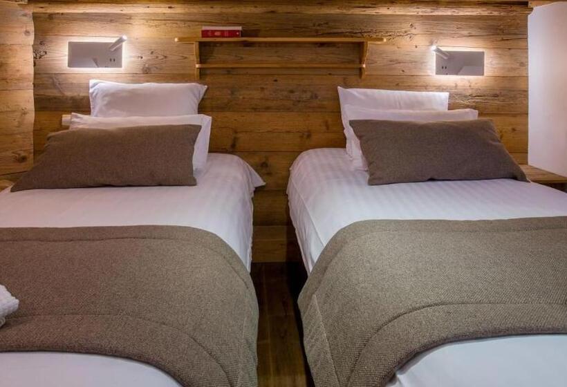 标准间带阳台, Chalet K120 Village Du Praz Courchevel