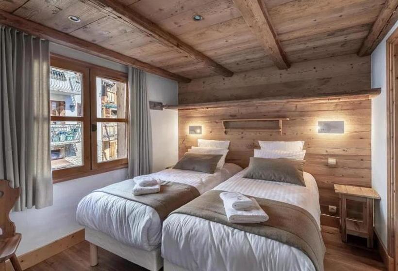 标准间带露台, Chalet K120 Village Du Praz Courchevel