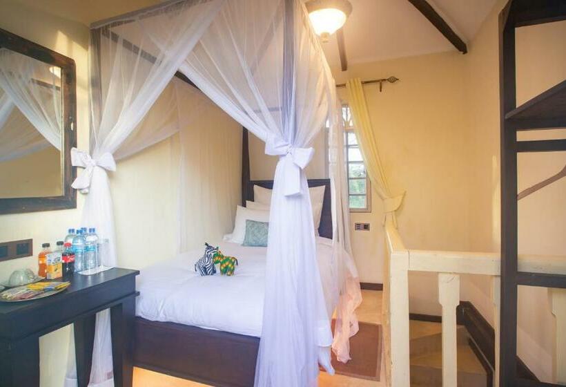 غرفة فردية  مطلة على الحديقة, Chara Africa