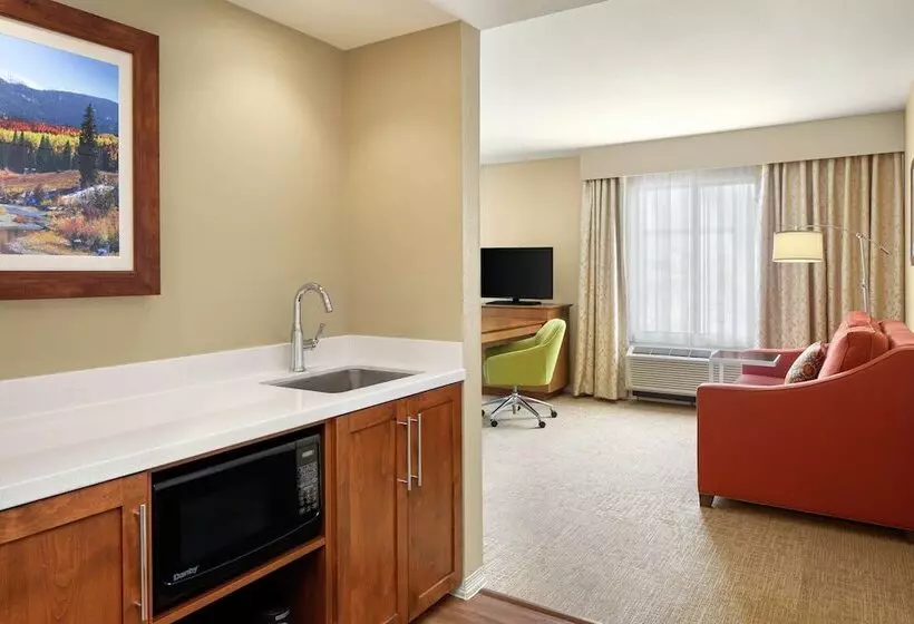 ダブルベッドのスタンダードスタジオ, Hampton Inn & Suites Silverthorne