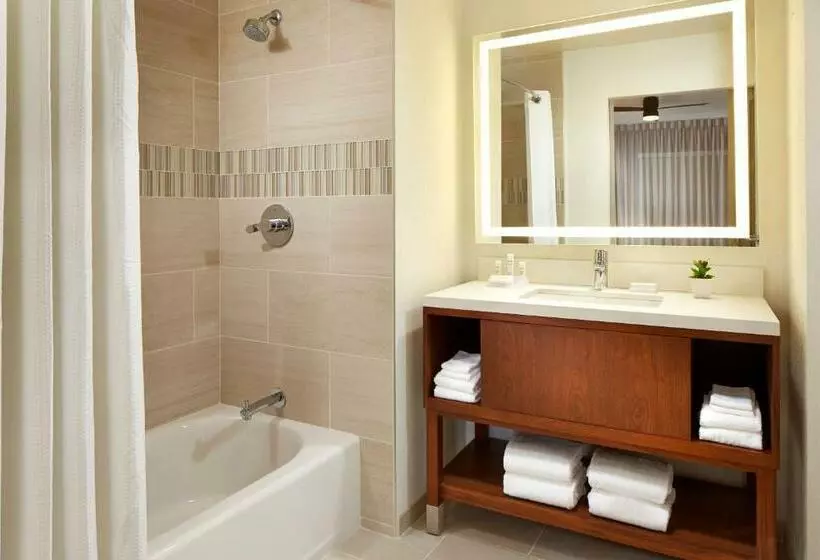 キングサイズベッドのスイートルーム, Homewood Suites By Hilton San Diego Mission Valley/zoo