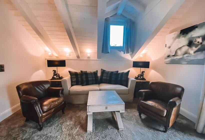 산 전망 스위트, Hôtel Le White Le 42 Restaurant