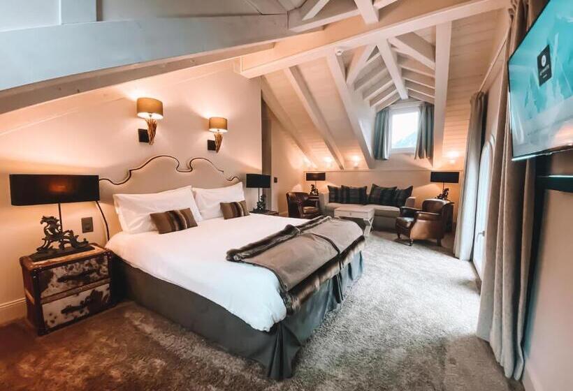 산 전망 스위트, Hôtel Le White Le 42 Restaurant