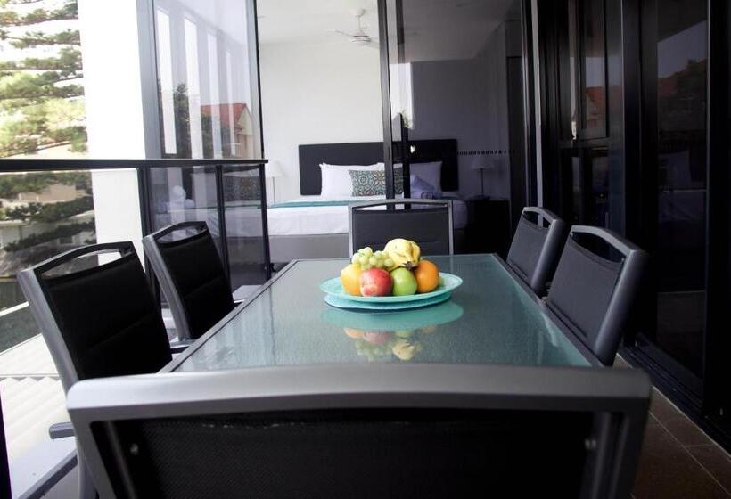 침실 2개 아파트, Synergy Broadbeach   Official