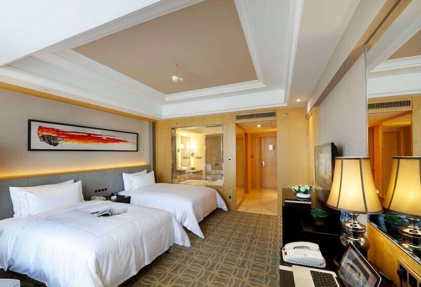 Номер Deluxe, Wyndham Grand Plaza Royale Mingfa Zhangzhou