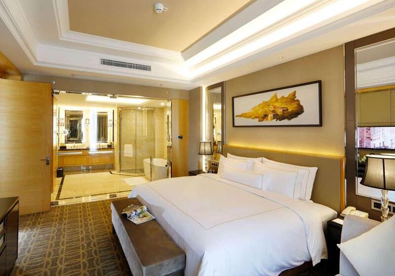 חדר דלוקס, Wyndham Grand Plaza Royale Mingfa Zhangzhou