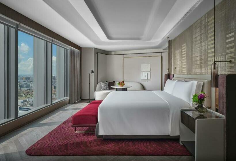 Büyük Çift Kişilik Yataklı Junior Süiti, Intercontinental Hotels Shenzhen Wecc, An Ihg