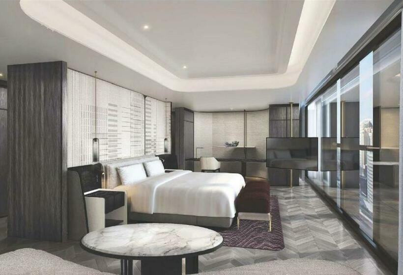 Büyük Çift Kişilik Yataklı Junior Süiti, Intercontinental Hotels Shenzhen Wecc, An Ihg