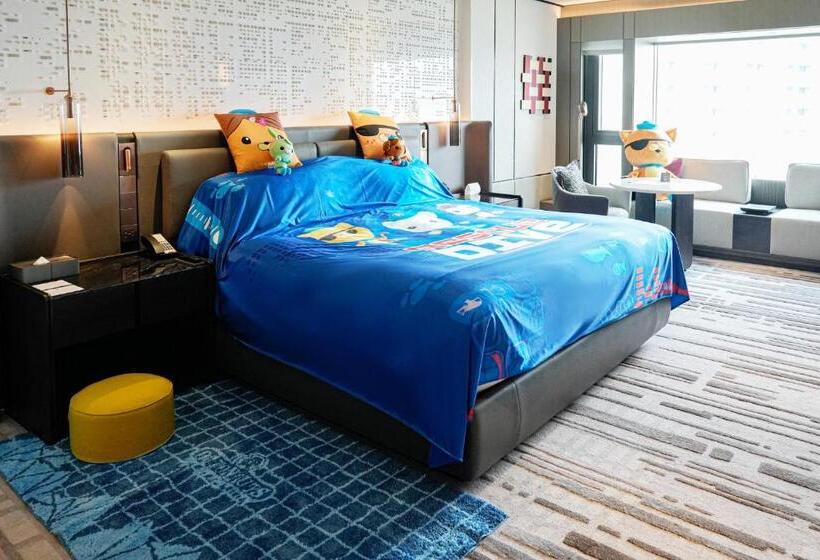 Büyük Çift Kişilik Yataklı Standart Oda, Intercontinental Hotels Shenzhen Wecc, An Ihg