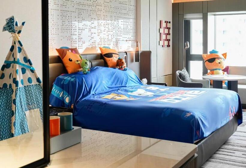 Büyük Çift Kişilik Yataklı Standart Oda, Intercontinental Hotels Shenzhen Wecc, An Ihg