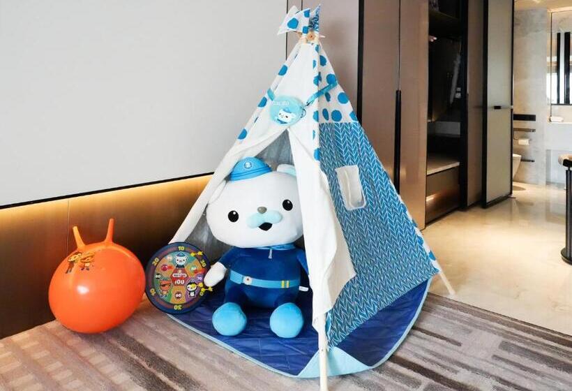 Büyük Çift Kişilik Yataklı Standart Oda, Intercontinental Hotels Shenzhen Wecc, An Ihg