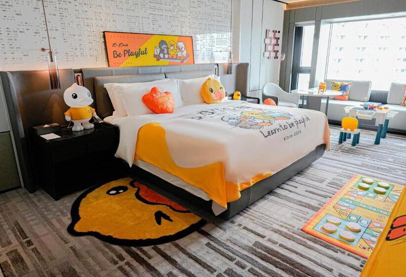 Büyük Çift Kişilik Yataklı Standart Oda, Intercontinental Hotels Shenzhen Wecc, An Ihg