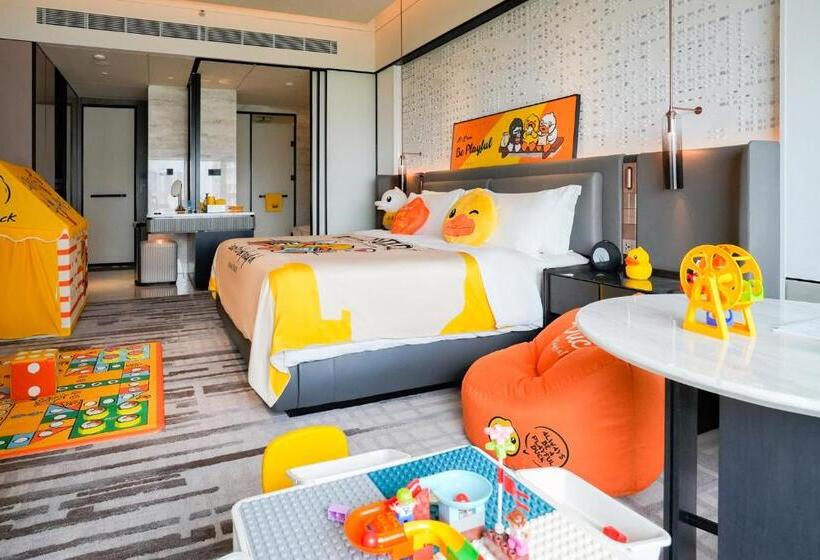 Büyük Çift Kişilik Yataklı Standart Oda, Intercontinental Hotels Shenzhen Wecc, An Ihg