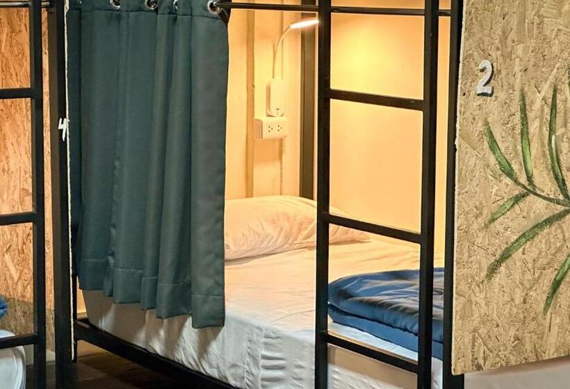 Кровать в Общей Комнате, Ancestral Hostel Barranco