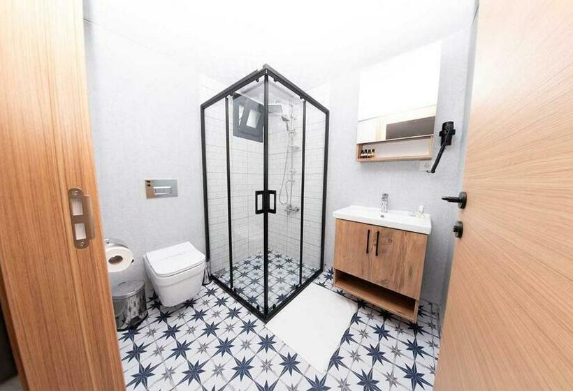 חדר דלוקס צדדי נוף לים, Foça Kybele