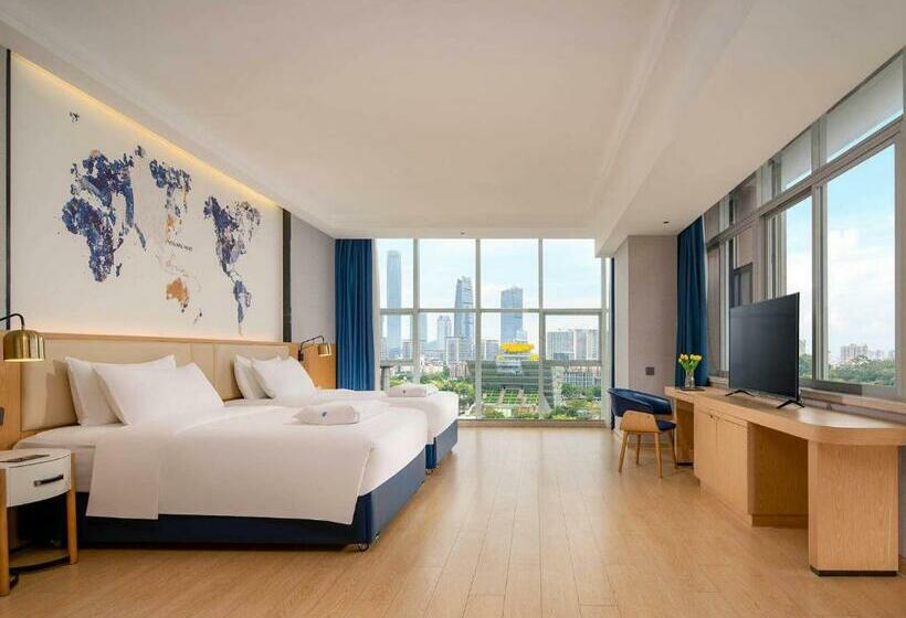 Номер Superior с Видом, Kyriad Marvelous Hotel Dongguan Municipal Government