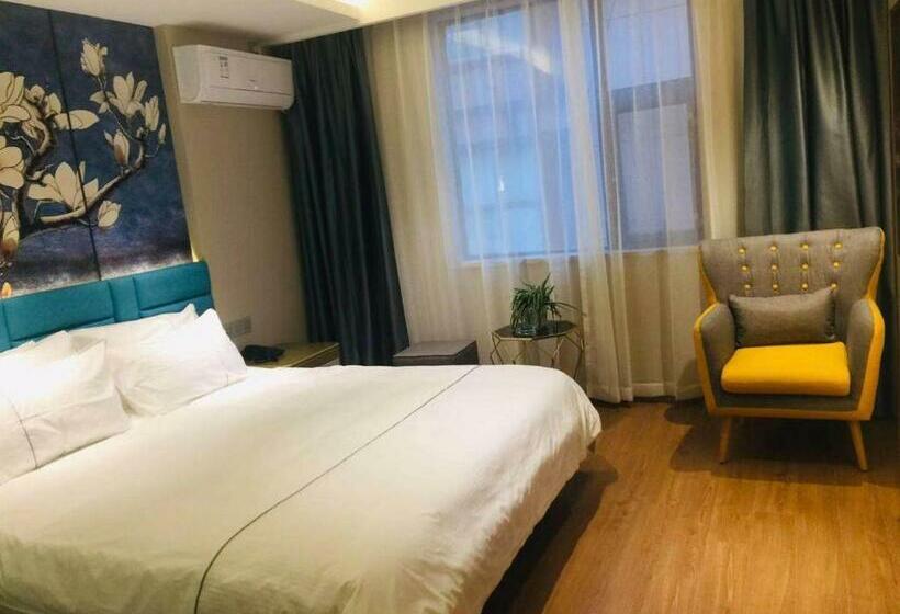 Номер Комфорт, Magnotel Yangzhou China Grand Canal Museum Wanda Plaza