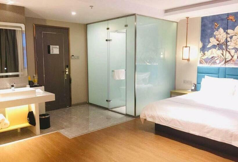 Номер Deluxe, Magnotel Yangzhou China Grand Canal Museum Wanda Plaza