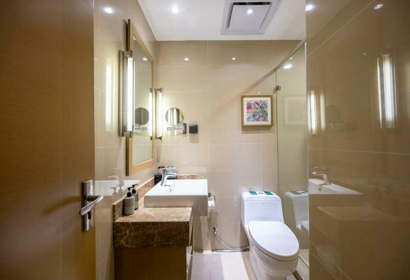 스탠다드 룸 킹사이즈 침대, True Go Hotel   Guangzhou International Conference Center Memorial Hall Subway Station