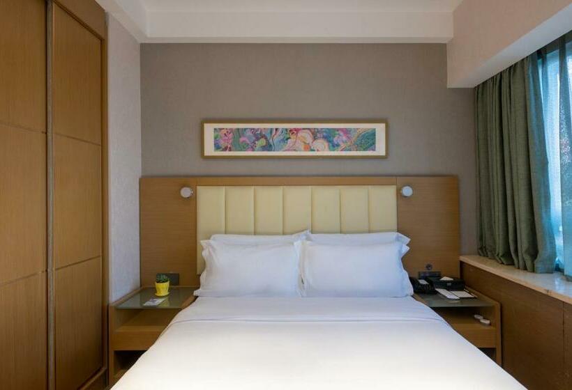 스탠다드 룸 킹사이즈 침대, True Go Hotel   Guangzhou International Conference Center Memorial Hall Subway Station