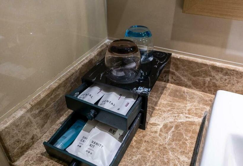 스탠다드 룸 킹사이즈 침대, True Go Hotel   Guangzhou International Conference Center Memorial Hall Subway Station