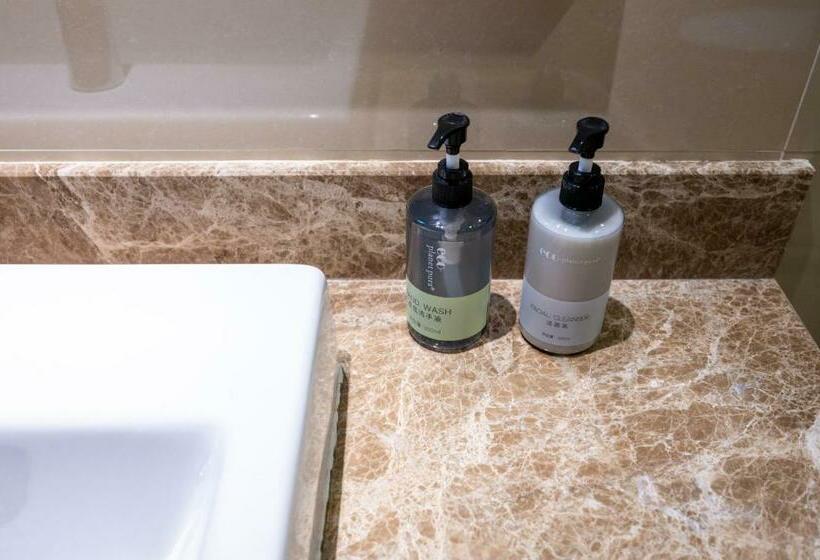 스탠다드 룸 킹사이즈 침대, True Go Hotel   Guangzhou International Conference Center Memorial Hall Subway Station