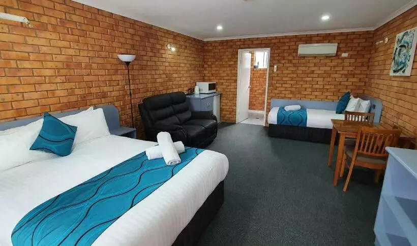 Deluxe-huone, Centrepoint Motel Deniliquin
