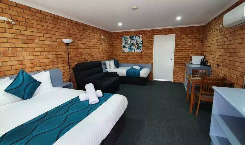 Deluxe-huone, Centrepoint Motel Deniliquin