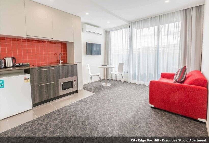 استوديو إدارى, City Edge Box Hill Apartment
