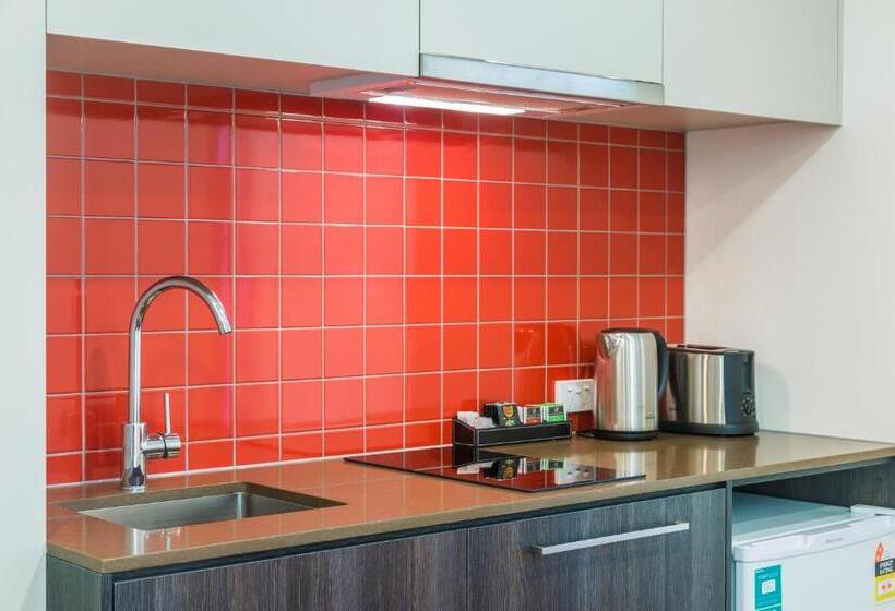 Студия Стандарт Interior, City Edge Box Hill Apartment