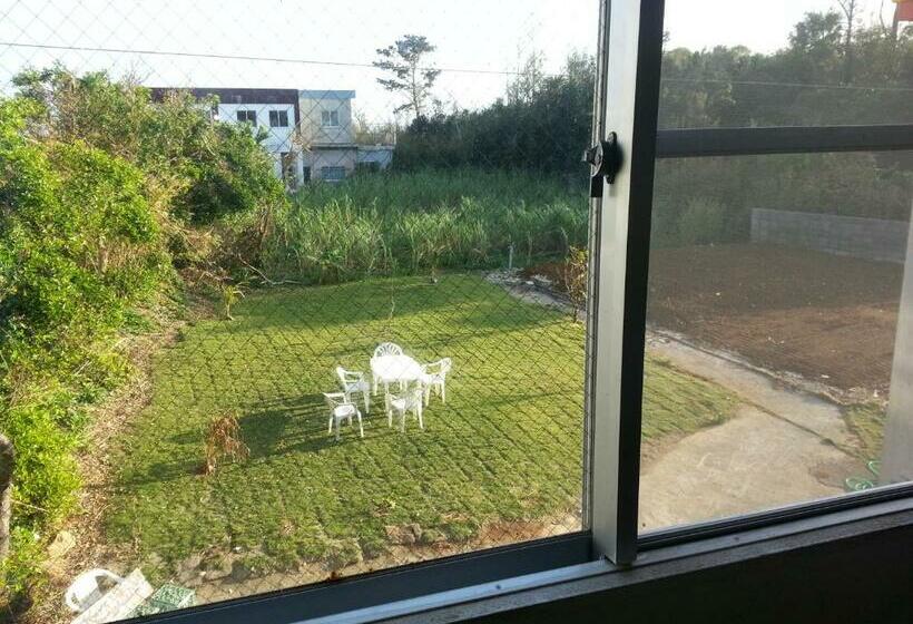 غرفة قياسية رباعية مطلة على الحديقة, Minshuku Myojoso