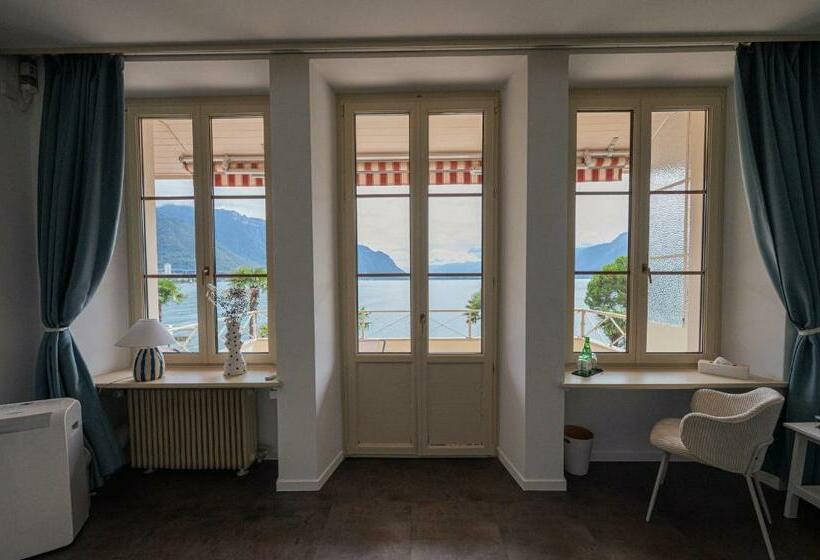Luxus Suite mit Meerblick, Jetty Montreux