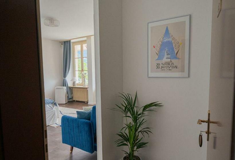 Luxus Suite mit Meerblick, Jetty Montreux