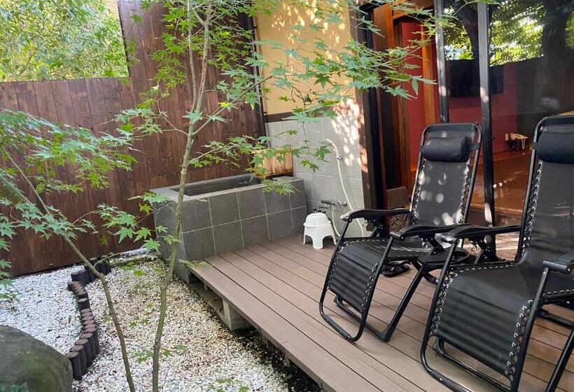 Standard room with outdoor bath, 那古井館別邸　玉響[tamayura]