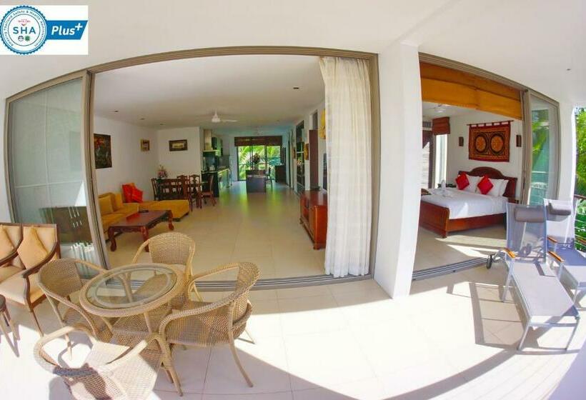 테라스가 있는 2 베드룸 아파트, Casuarina Shores Apartment Sha Plus